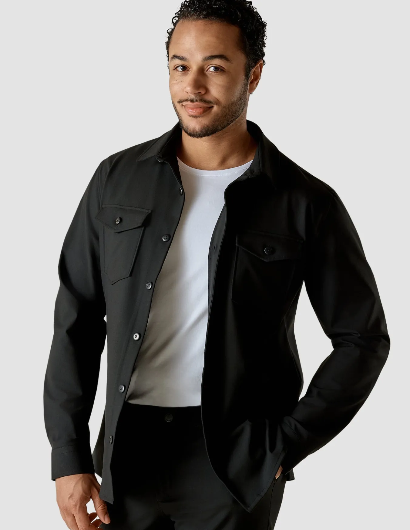Overshirt Black