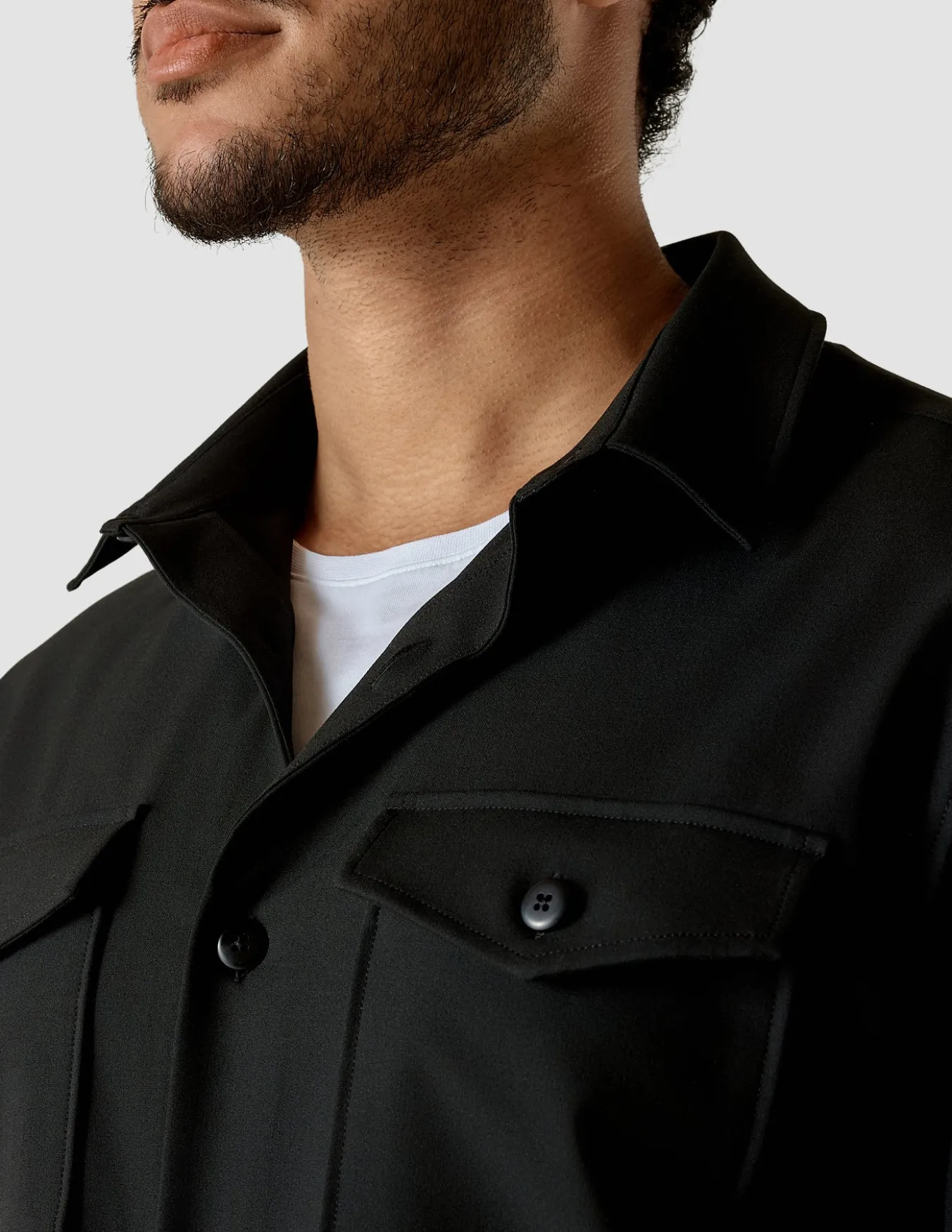 Overshirt Black