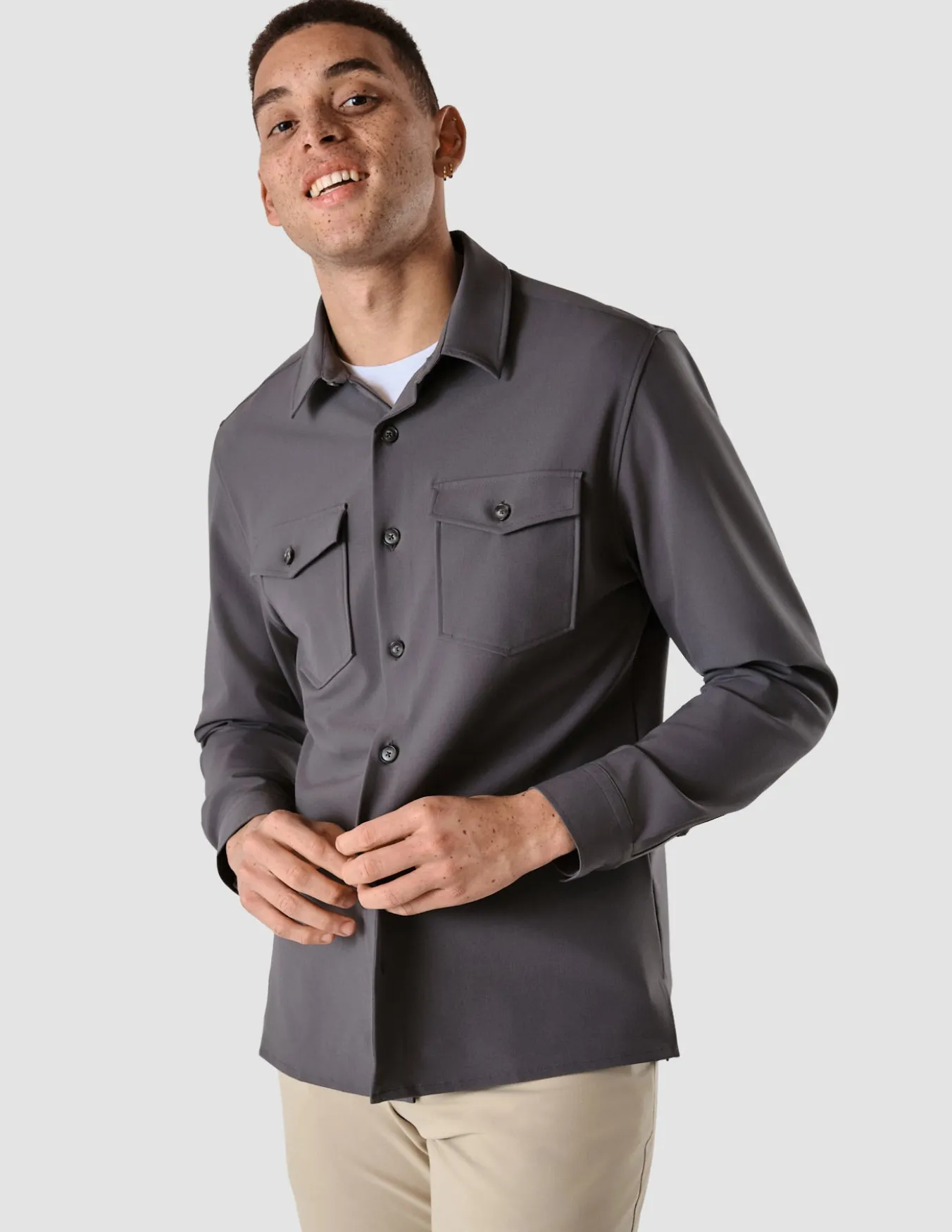 Overshirt Grey
