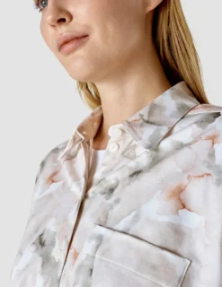 Oversized Long Sleeve Shirt Rainforest