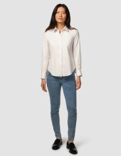 Oxford Shirt White Orchid Regular