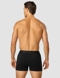 2 Pack Bamboo Viscose Boxer Black
