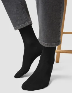 4 Pack Bamboo Viscose Socks Black