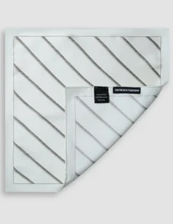 Pocket Square Sand Herringbone