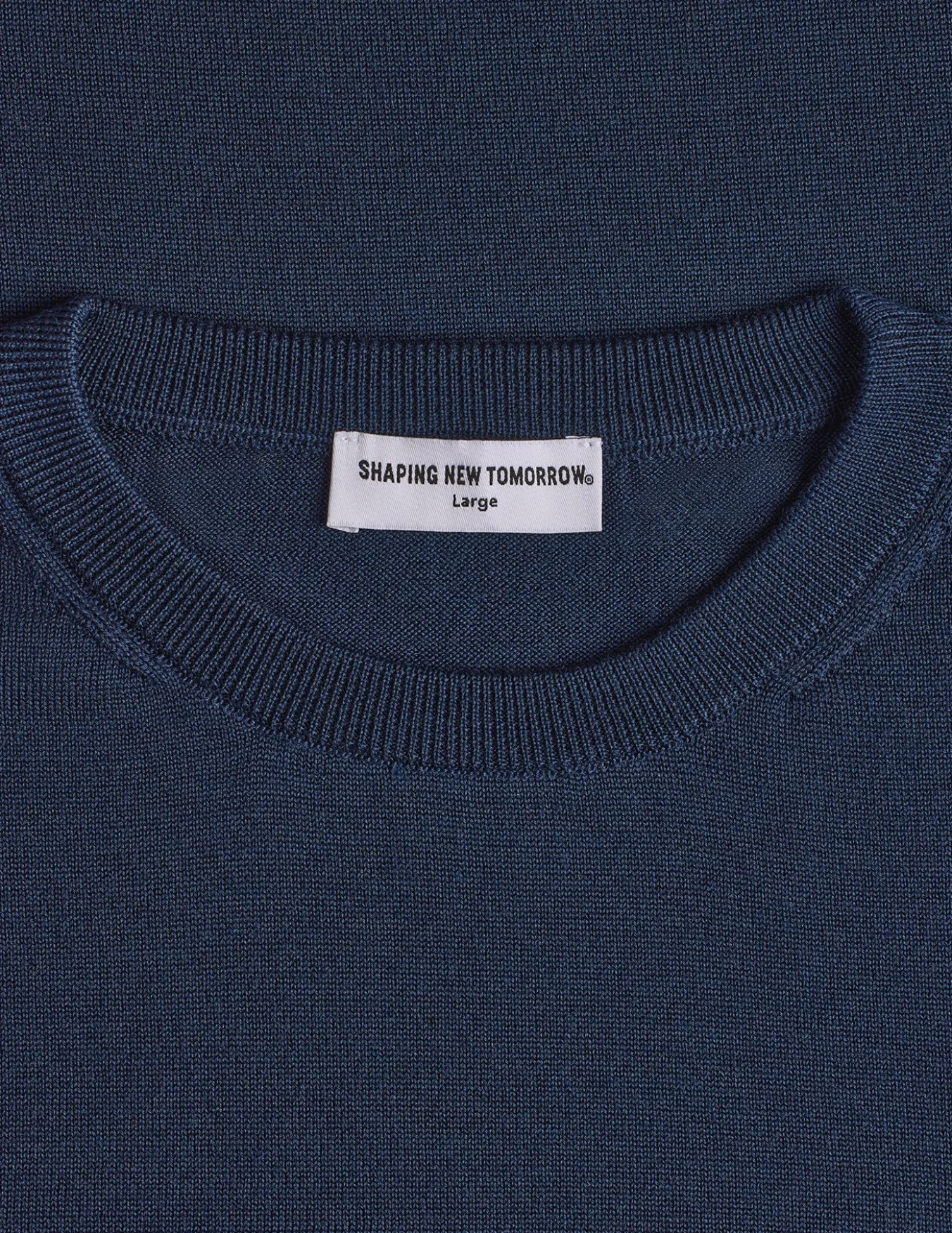 Premium Merino Crewneck Navy