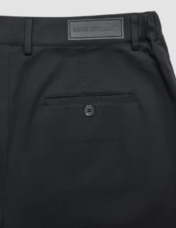 Refine Cotton Shorts Black