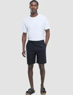 Refine Cotton Shorts Black