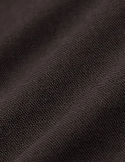 Refine Cotton Shorts Dark Brown