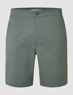 Refine Cotton Shorts Sage Green