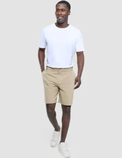 Refine Cotton Shorts Sand