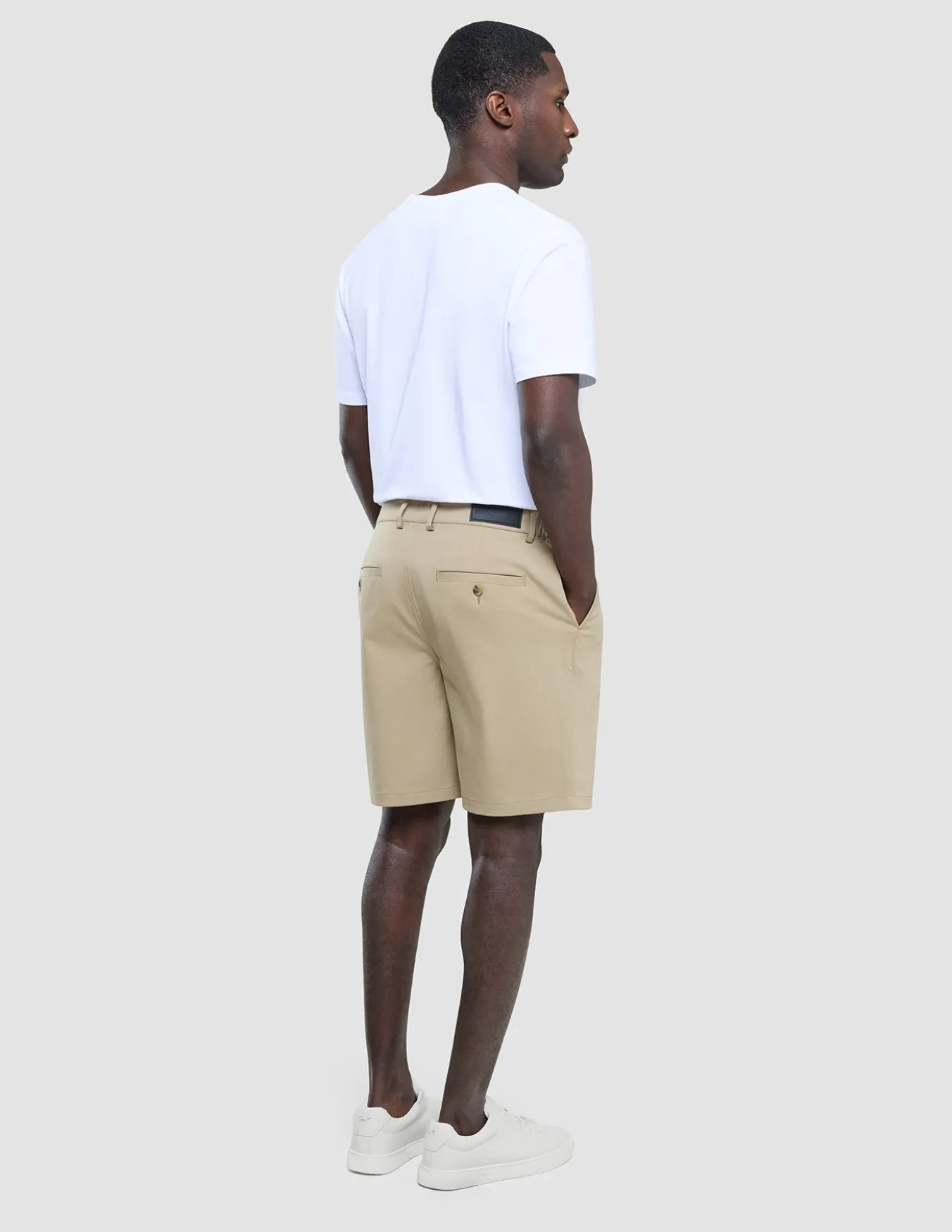 Refine Cotton Shorts Sand