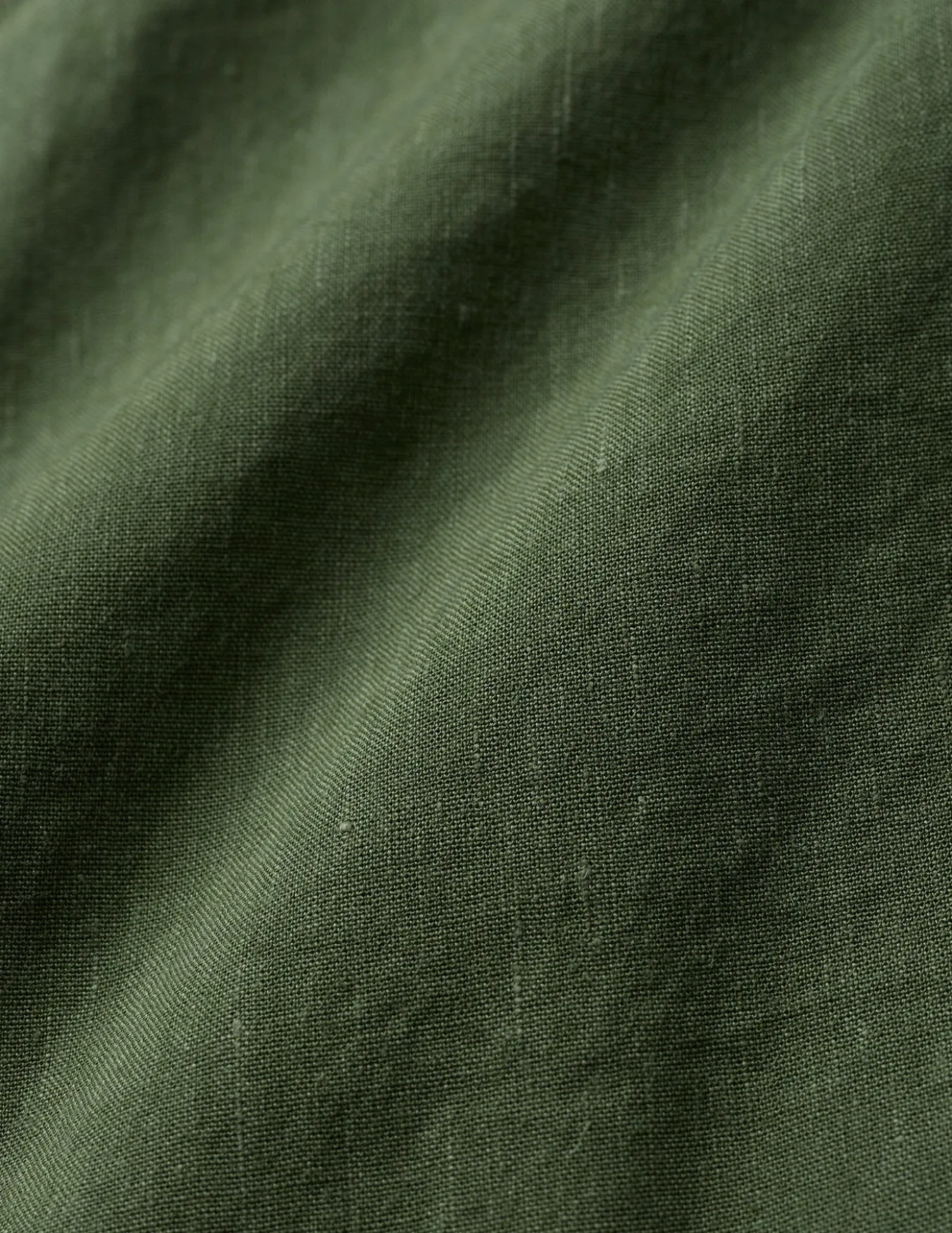 Refined Linen Pants Clover Green