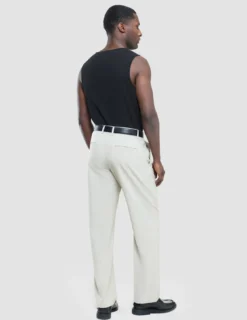Rib Tank Top Black
