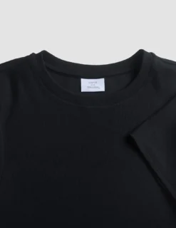 Rib T-Shirt Black