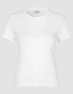 Rib T-Shirt White