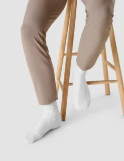 Sanitized® Silver Socks 2-pack White