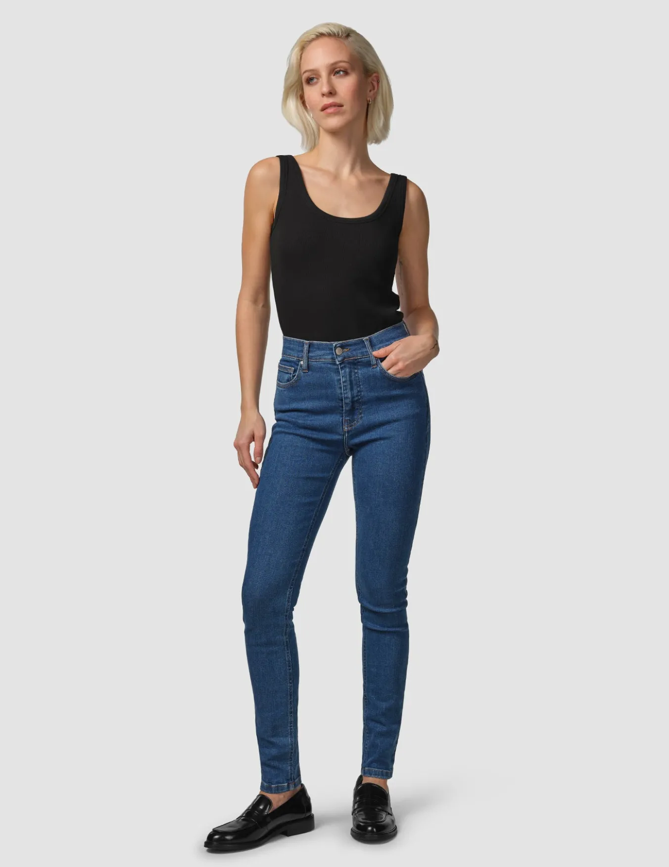 Sculpt Jeans Slim Medium Blue