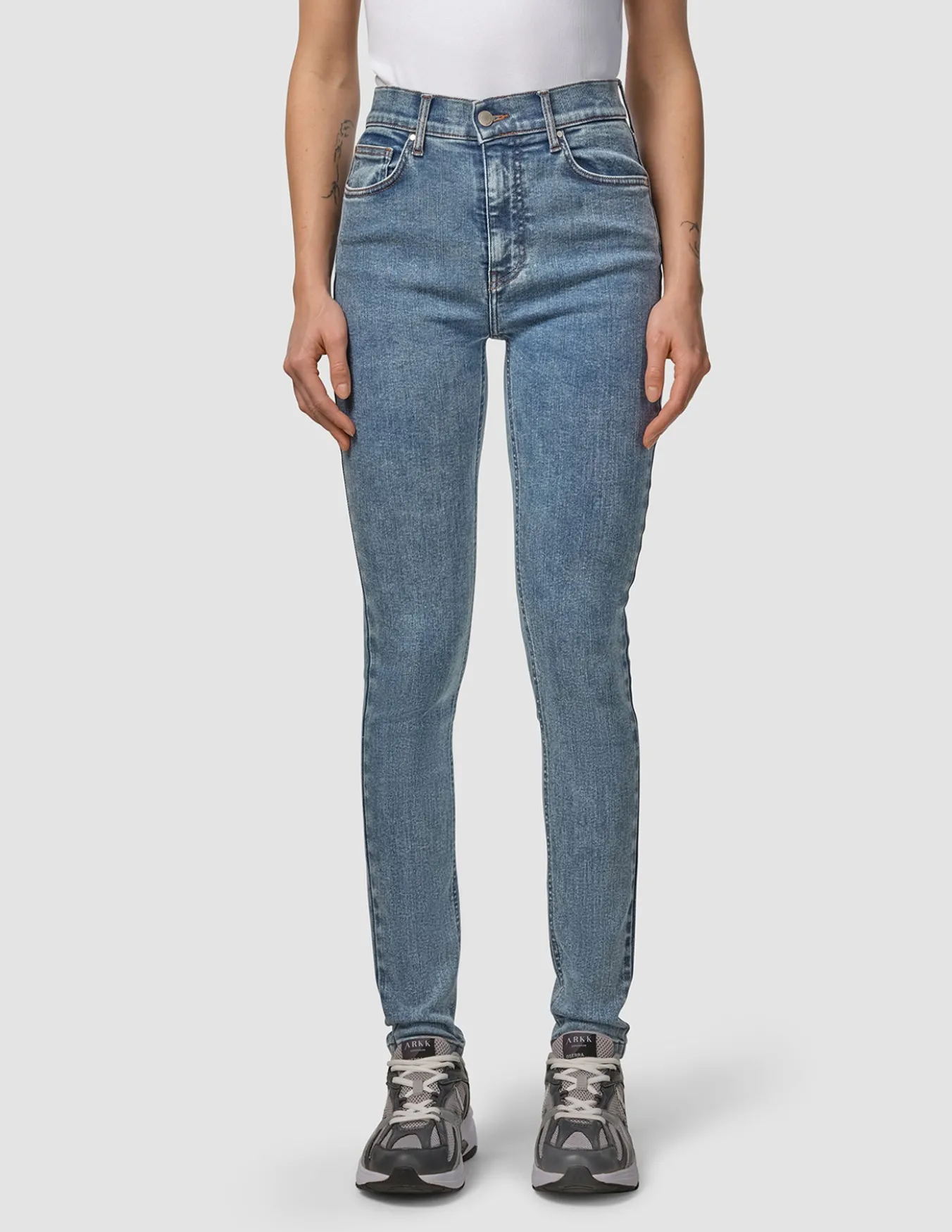 Sculpt Jeans Slim Snow Blue Wash