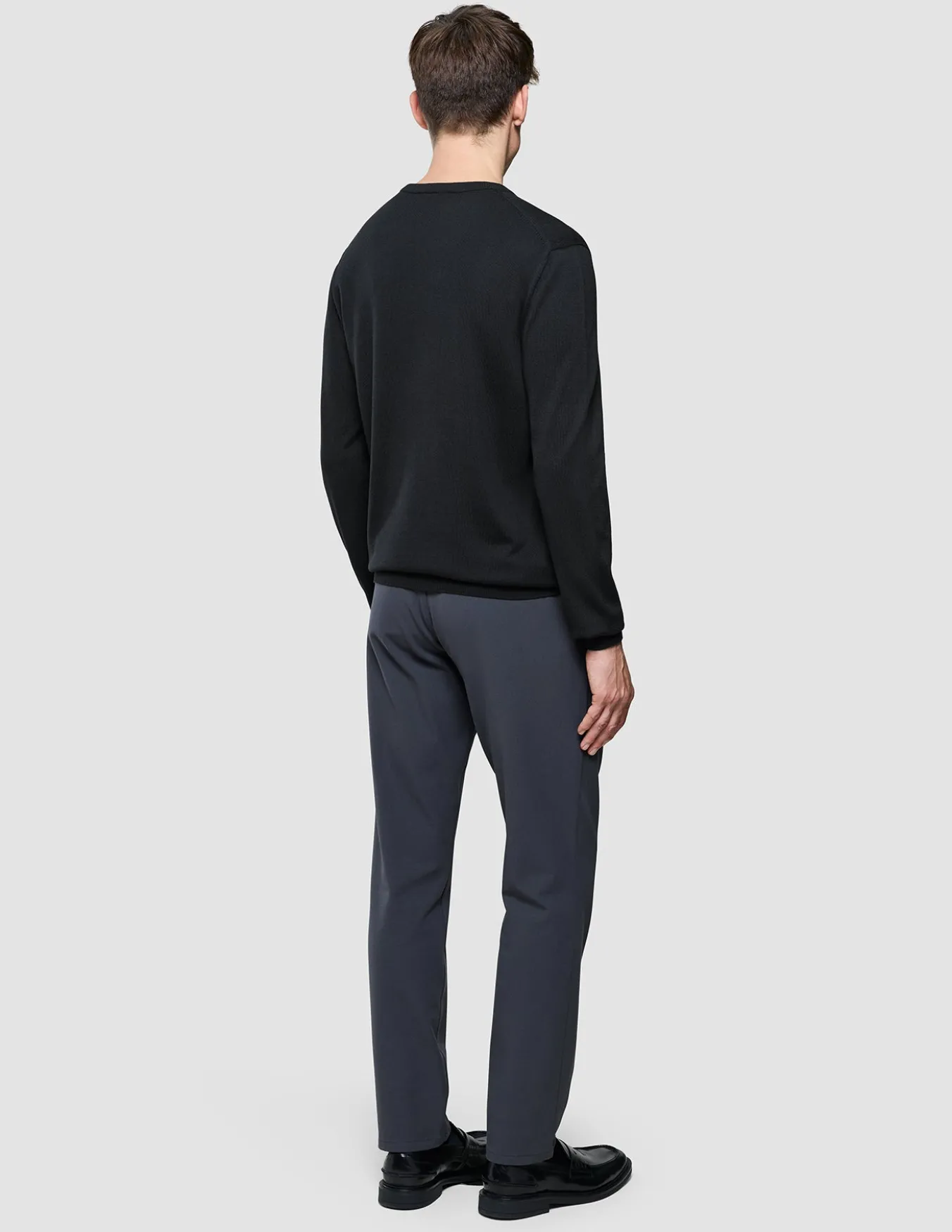 Seamless Core Knit Crewneck Black