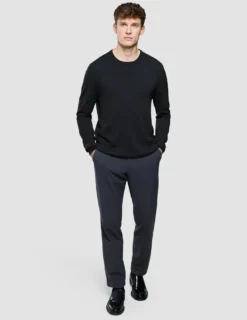Seamless Core Knit Crewneck Black