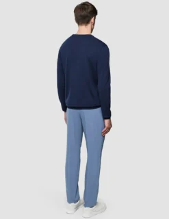 Seamless Core Knit Crewneck Dark Navy