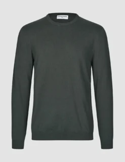 Seamless Core Knit Crewneck Green Night