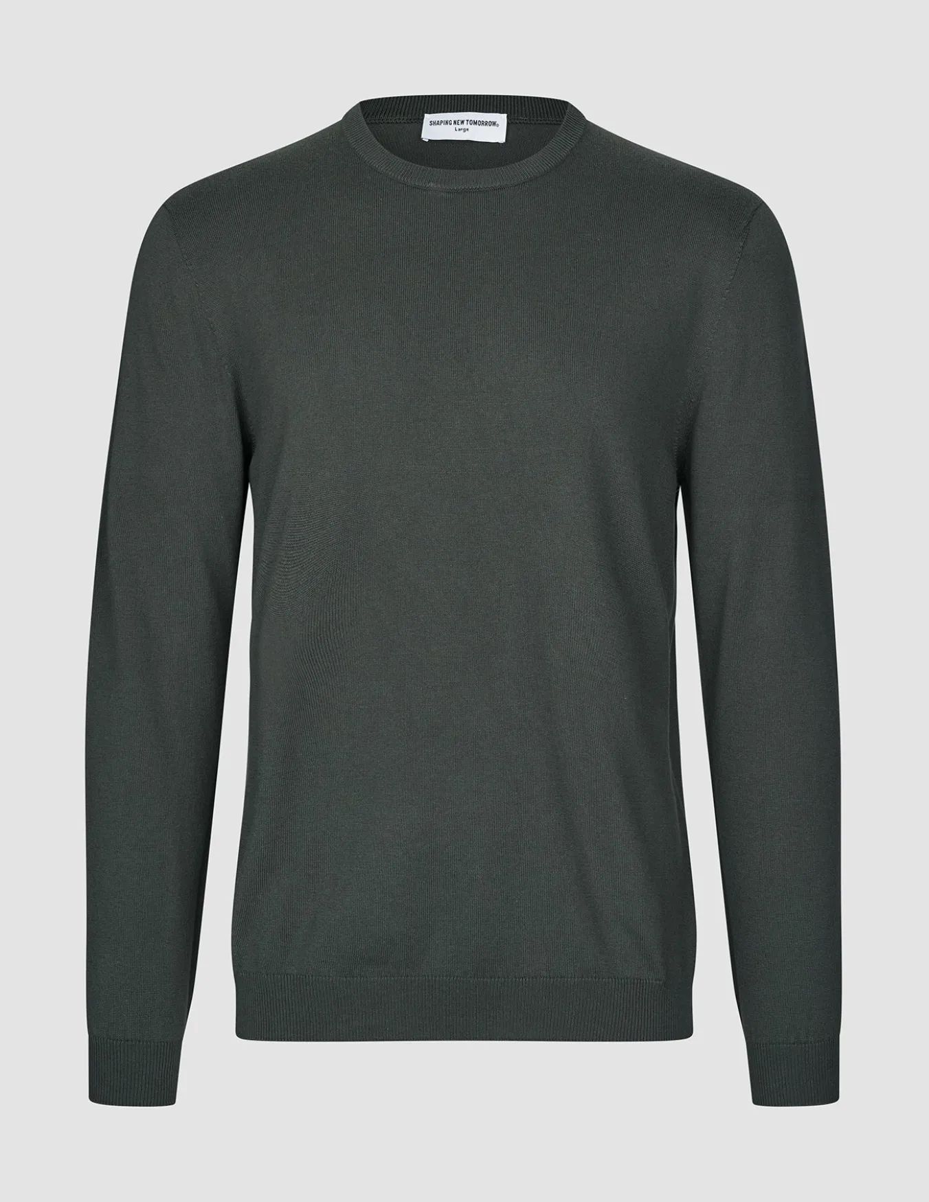 Seamless Core Knit Crewneck Green Night