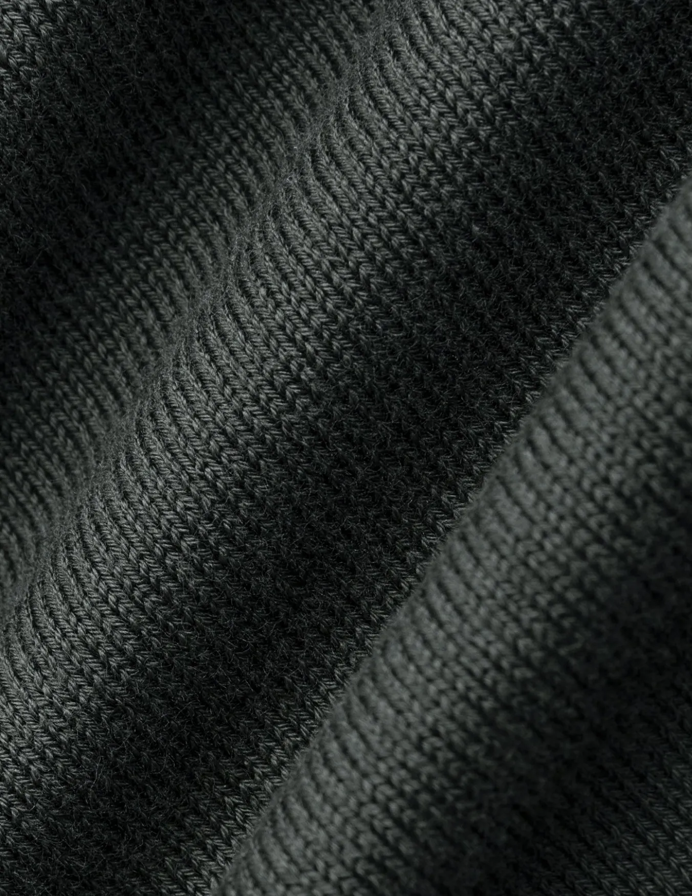 Seamless Core Knit Crewneck Green Night