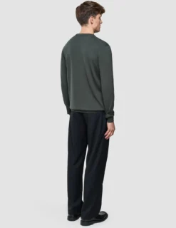 Seamless Core Knit Crewneck Green Night
