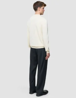 Seamless Core Knit Long Sleeve Polo Birchwood