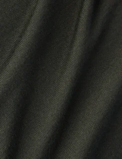 Seamless Premium Merino Knit Crewneck Green Night