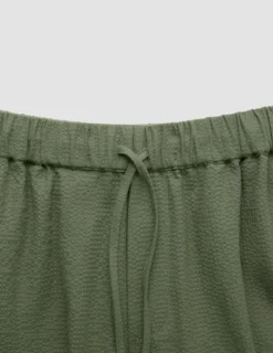 Seersucker Shorts Clover Green