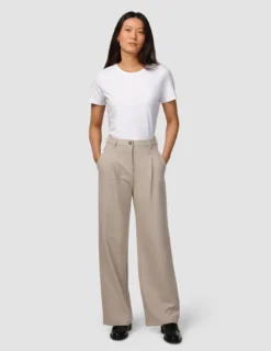 Serene Pants Wide Greige