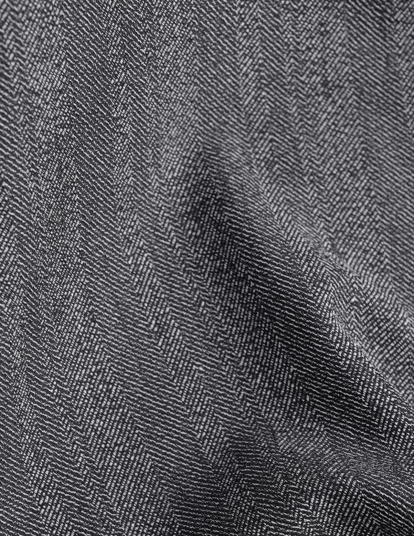 Serene Pants Wide Grey Herringbone