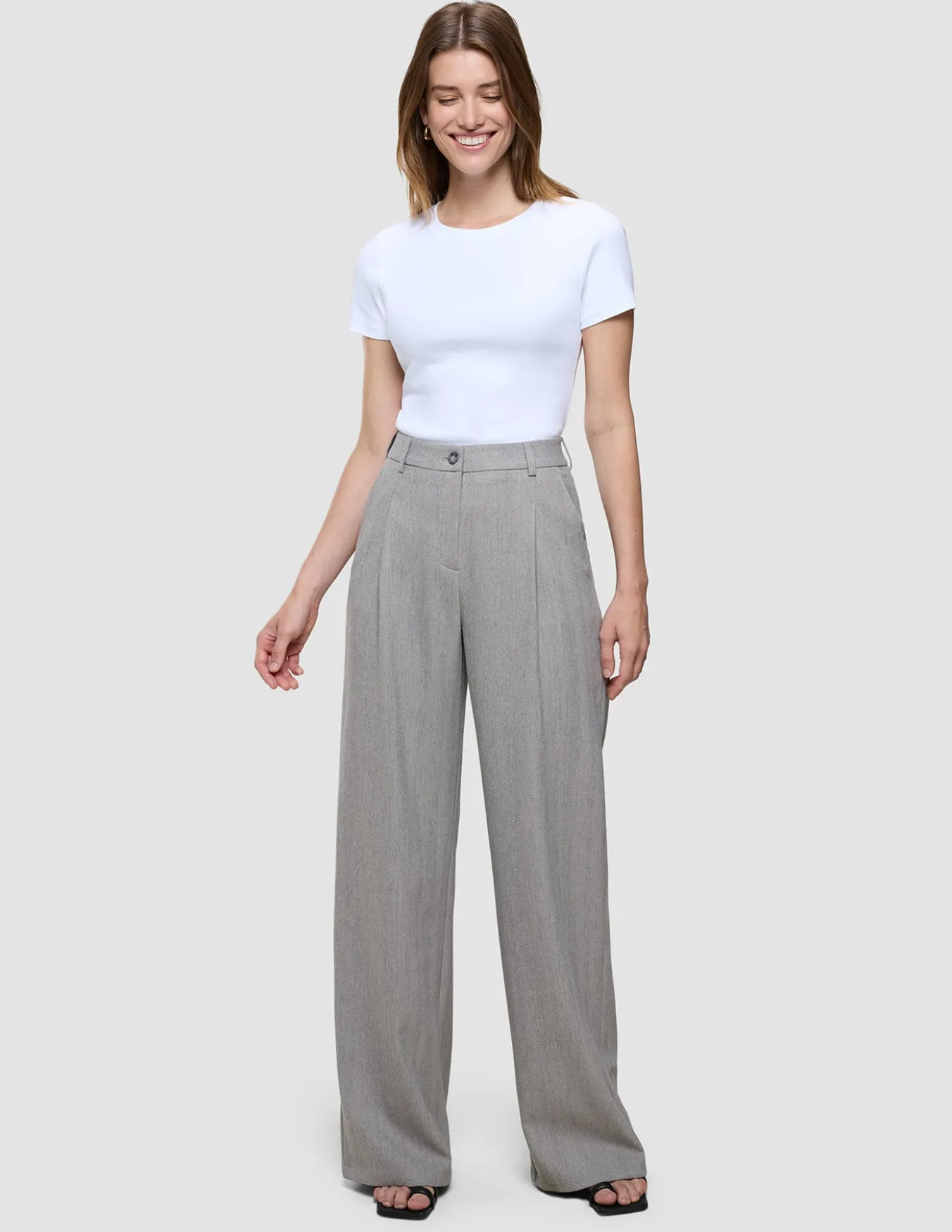 Serene Set Tapestry Herringbone Short Jacket Pants