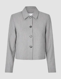 Serene Set Tapestry Herringbone Short Jacket Pants
