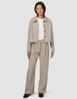Serene Short Jacket Greige