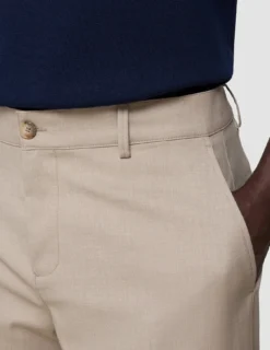 Siena Pants Relaxed Fit Beige