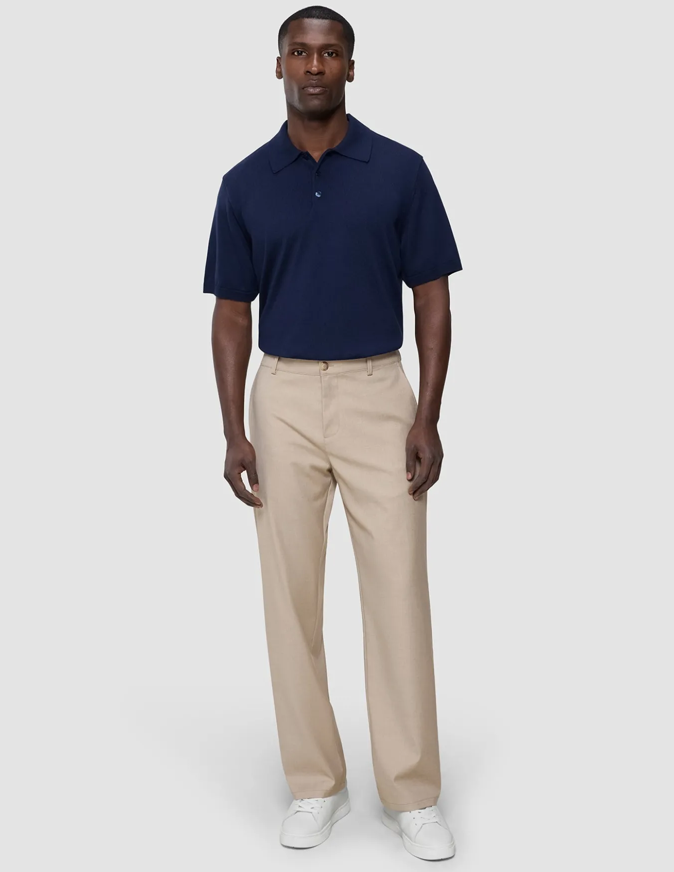 Siena Pants Relaxed Fit Beige