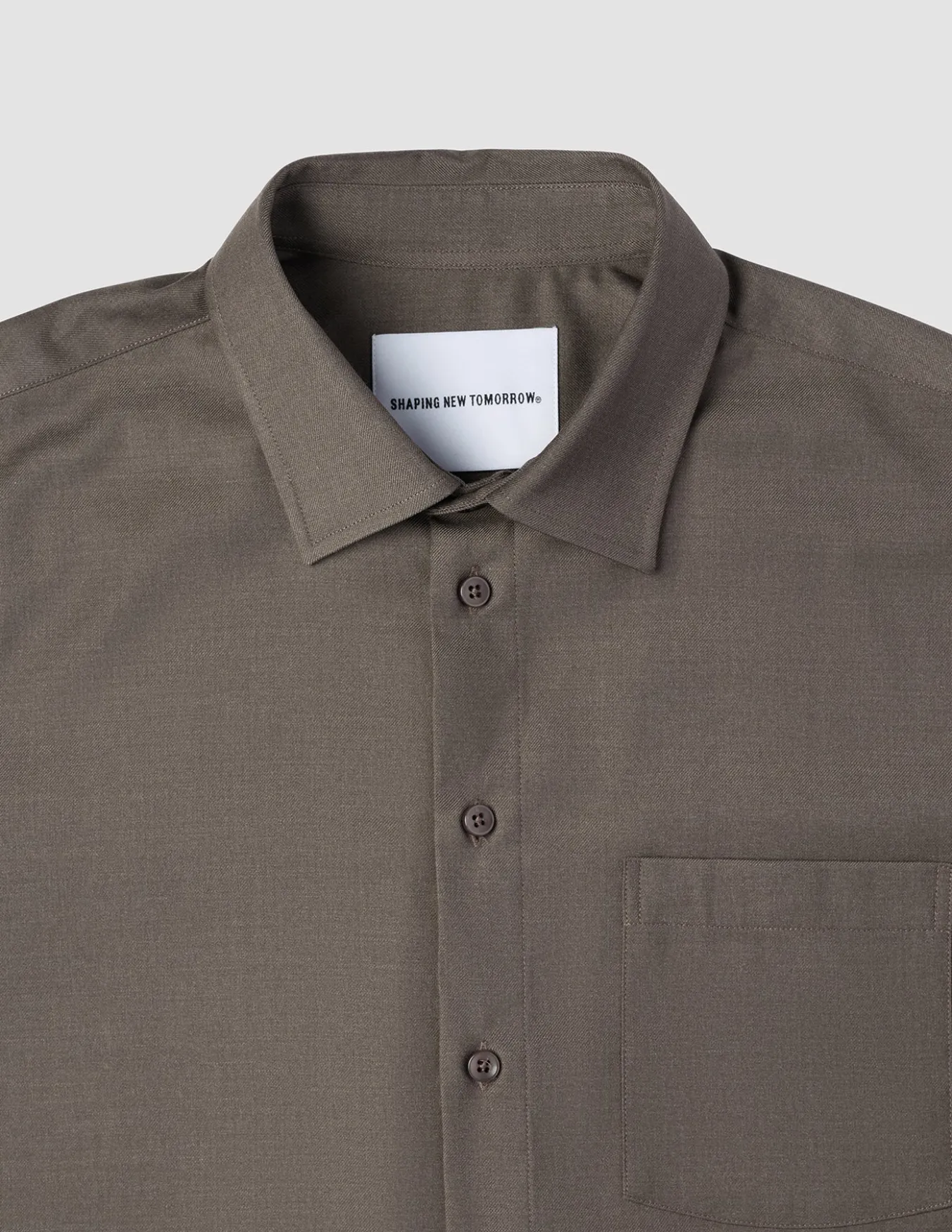 Siena Shirt Dark Chestnut Melange