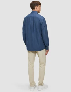 Soft Flannel Shirt Dark Navy