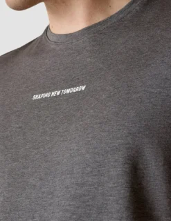 Supima Autograph T-shirt Dark Grey
