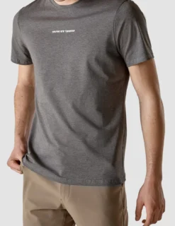 Supima Autograph T-shirt Dark Grey