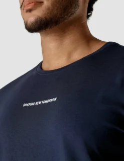 Supima Autograph T-shirt Navy