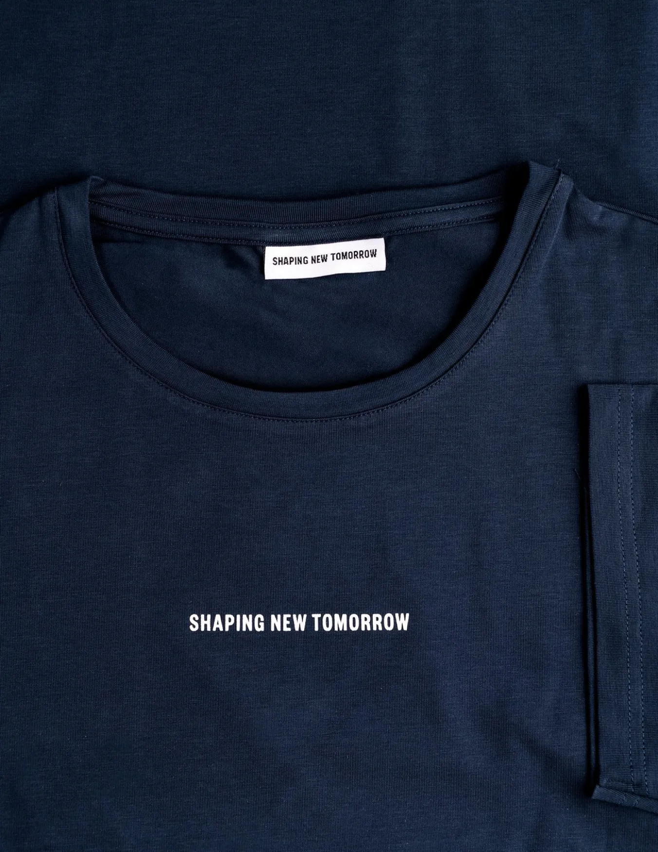 Supima Autograph T-shirt Navy