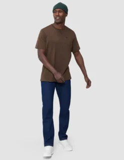 Supima Legacy T-shirt Saddle Brown