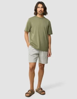 Supima T-shirt Box Fit Clover Green