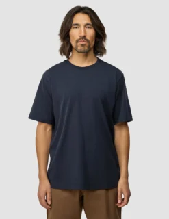 Supima T-shirt Box Fit Dark Navy