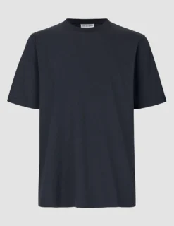 Supima T-shirt Box Fit Dark Navy