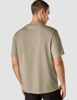Supima T-shirt Box Fit Globe Sahara